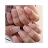 Cross-border wholesale of nail art, false nails, short painted nails, round heads, full stickers, false nail patches, factory direct sales shanilak Specification image